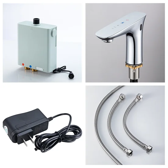 Elektrische wasserhahn Intelligenz Wasserhahn Messing Automatische Wasserhähne für Öffentlichen Bad