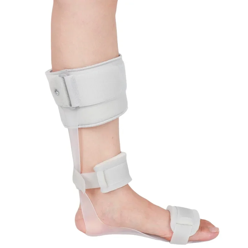 Foot Drop Orthosis Adjustable Ankle Orthosis Support Foot Drop Brace Splint Ankle Foot Orthosis for Pain Relief, Posture Correct