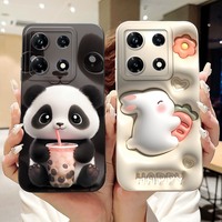 For Infinix Note 30 Pro Case Infinix Note 30i Note30 30Pro 4G Cute Panda Rabbit Cartoon Soft Silicone Shockproof Phone Cases
