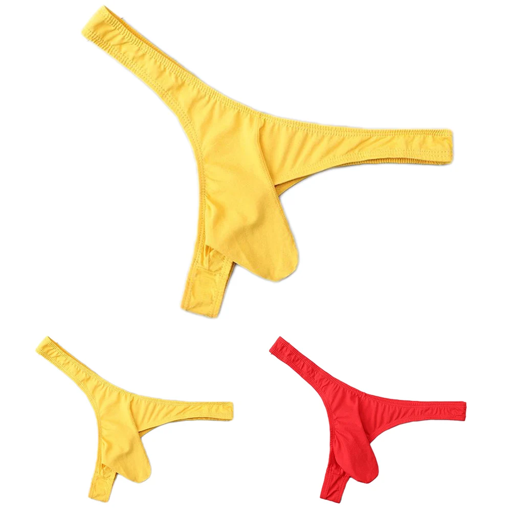 الملابس الداخلية الرجال ملخصات ثونغ فائقة النعومة رقيقة جدا منخفضة الارتفاع M-2XL T-الظهر بيكيني العلامة التجارية الجديدة القطن g-سلسلة جودة عالية