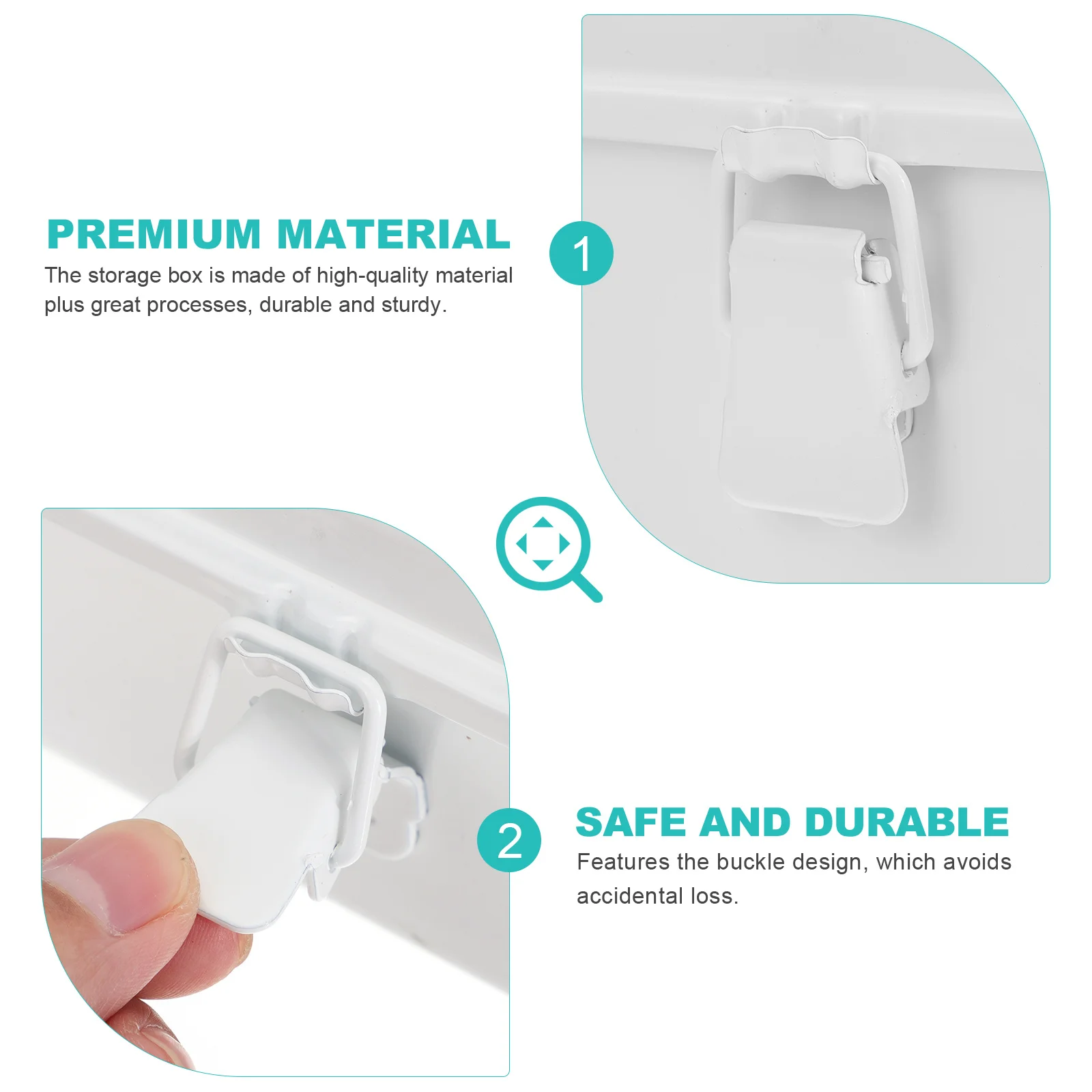 

1Pcs Desktop Sundries Organizer Container Storage Box Multipurpose Holder for Cosmetics Jewelry Sundries Box