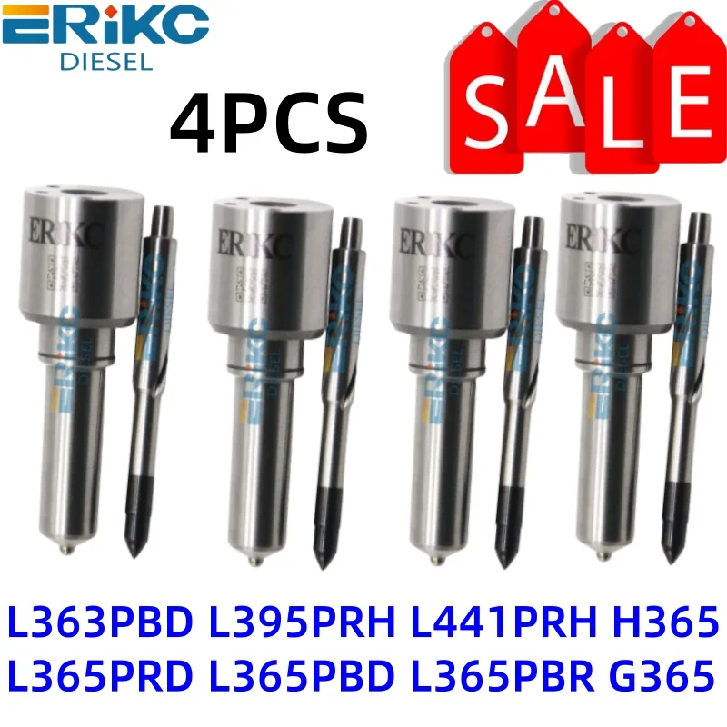 Diesel Injection Tips L363 PBD L395PRH  L441PRH  H365 L365PRD L365PBD L365PBR G365 Common Rail Injector Nozzle for Delphi