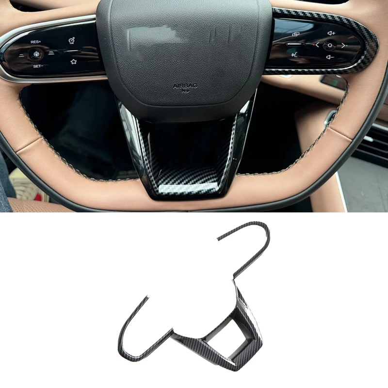 LHD لشيري تيجو 9 2024 2025 ABS ألياف الكربون نافذة التبديل غطاء الكسوة والعتاد التحول زخارف اللوحات ملصق اكسسوارات السيارات #6