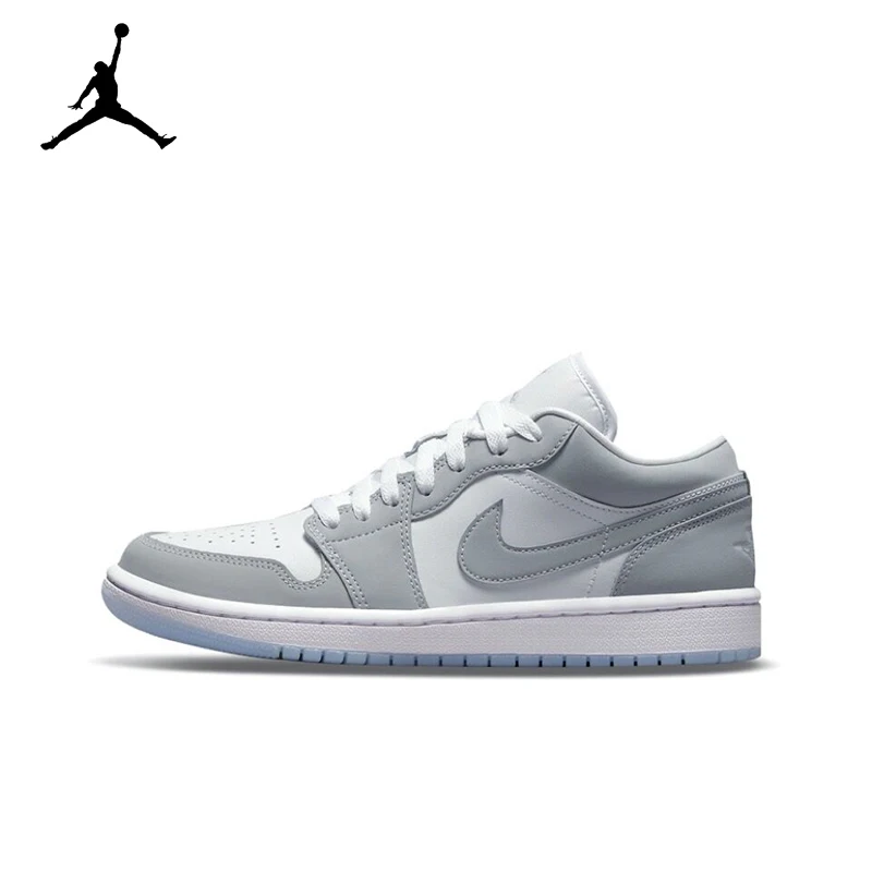 

Original Air Jordan 1 Low "Wolf Grey" For Women's and Men's Unisex Trend Retro Low-Top Retro Classic Basketball Shoes DC0774-105