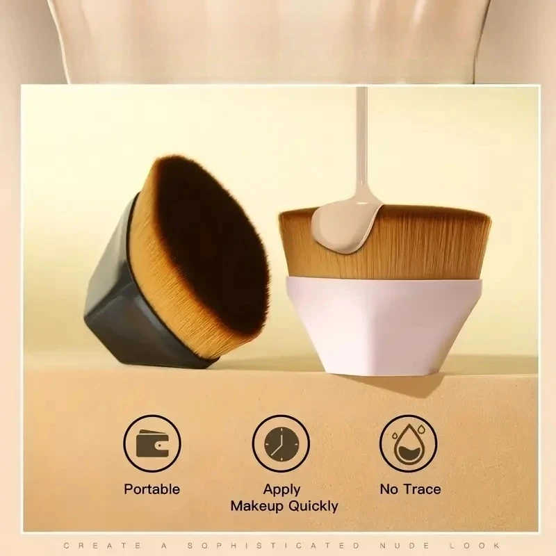 Neue Magie Make-Up BB Creme Kein Pinsel Flüssige Foundation Spur Weiche Hohe Dichte Faser Haar Leicht zu Tragen Mädchen Schönheit Werkzeuge