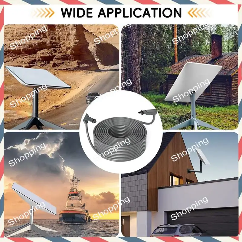 M20K For Starlink V2/Gen2 Router Cable Extension Web Replacement Plug And Dish For Starlink Satellite Cable Repair