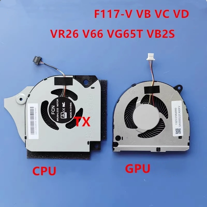 Free shipping brand new original suitable for mechanic F117-V VB VC VD VR26 V66 VG65T VB2S fan laptop cooling fan