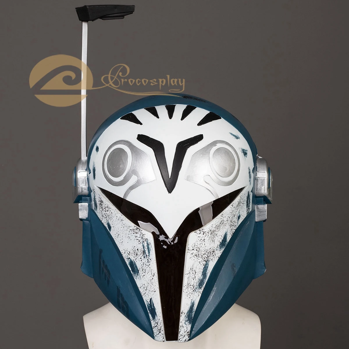 

Bo-Katan Kryze Cosplay Helmet Accesorios PVC Headgear Movie Role Play Prop C08672