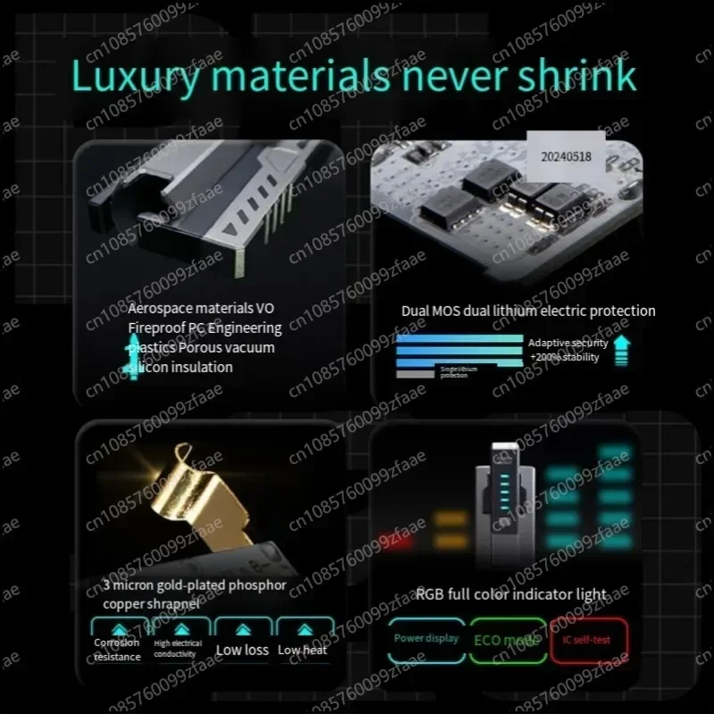 Module d'alimentation mobile à batterie interchangeable, banque d'alimentation portable, chargeur de batterie