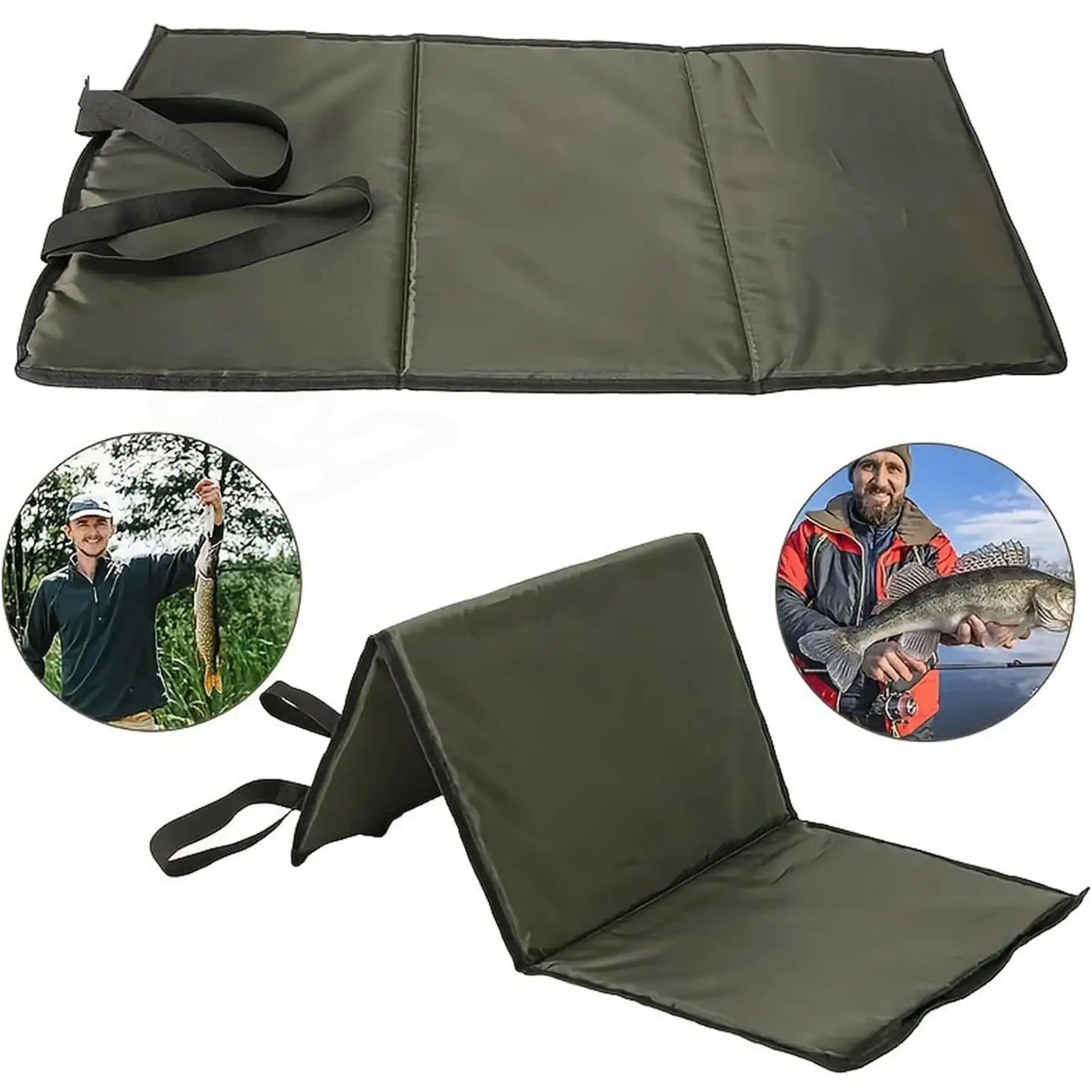 

Fishing Unhooking Mat, Portable Foldable Fish Protection Mat Waterproof Catch Landing Mat for Coarse Bank Boat Fishing Anglers