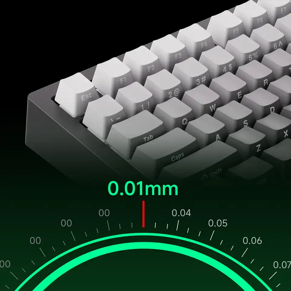 Akko MONSGEEK M1 V5 TMR Teclado para jogos de gatilho rápido com
