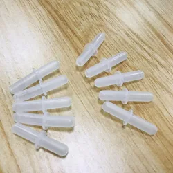 10pcs/lot 4mm Fish Tank Aquarium Air Pump Straight Connector Control Valve Air Pipe Tube Plastic Aquarium Connector Accessories