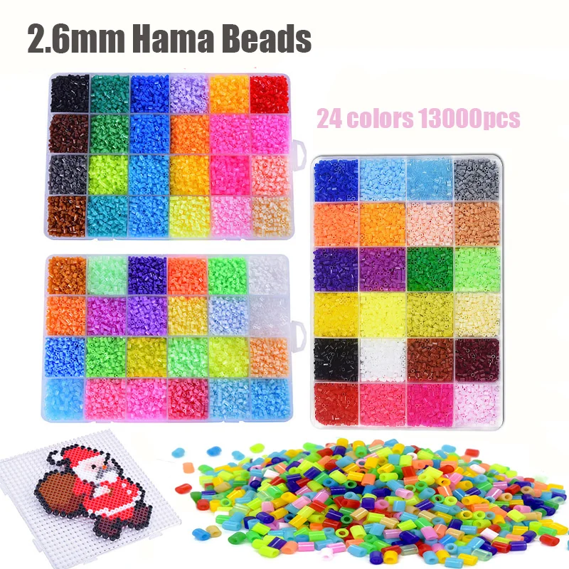 5mm/2.6mm 24/48/72 kolorowe koraliki Hama Puzzle 3D DIY zabawki gwarancja jakości prasowania Perler koraliki bezpiecznikowe edukacyjne ręcznie robione rękodzieło zabawki