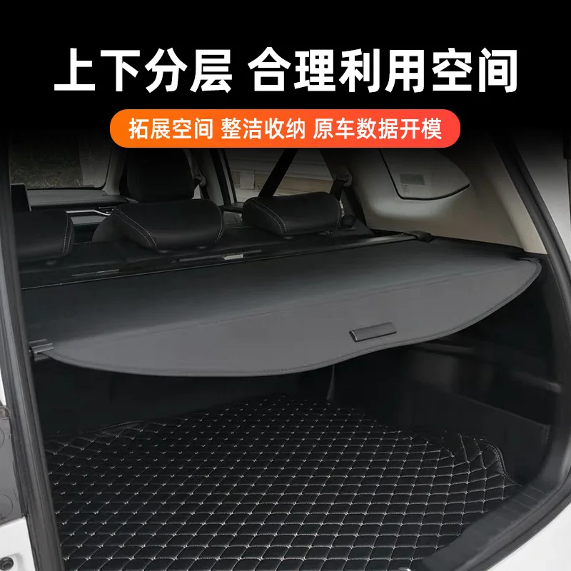 Trunk Curtain Cargo Cover Partition For Haval M6 Plus H6S H6 National Trend Version Retractable Luggage Shade