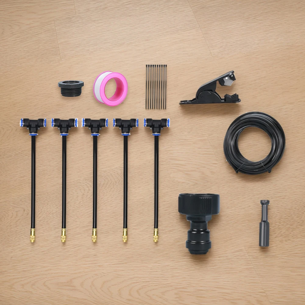 

360-degree Bending Dropper Automatic Irrigation System Garden Watering System for Landscape Flower Bed & Patio Plants