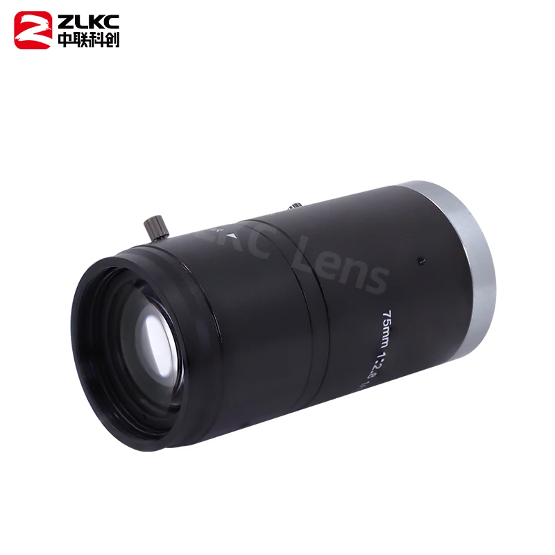 Lente manual lris HD para cámara de 5 megapíxeles, lente de longitud focal fija, 75mm, 1/1, 8 pulgadas, FA, de alto rendimiento