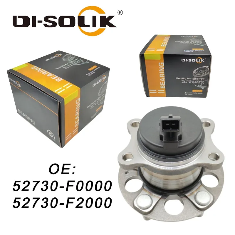 

DI-SOLIK Auto Car Parts Rear Wheel Hub Bearing Assembly 52730-F0000 52730-F2000 VKBA7828 VKBA7814 for Hyundai ELANTRA VI Saloon