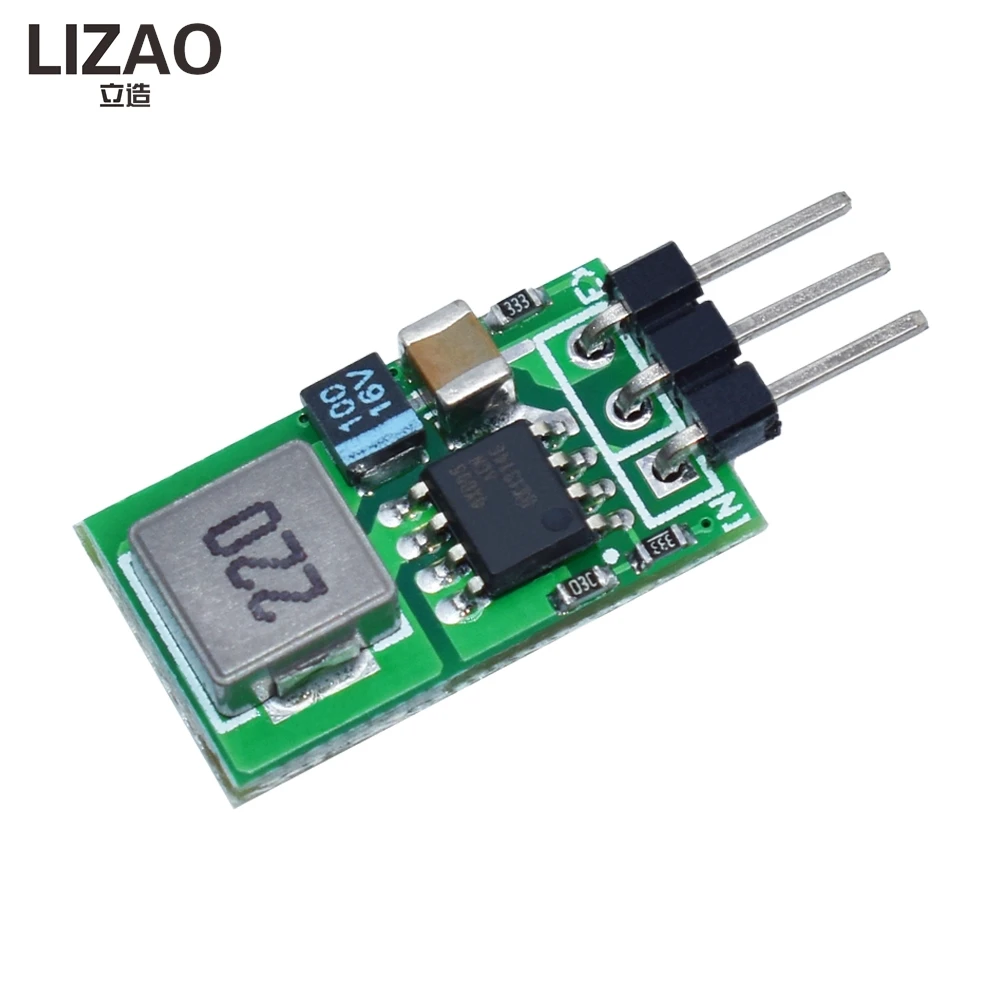 LIZAO 5V1A Ultra-Small Three-Terminal Regulator Block, Substitute LM7805 with 5.5-32V Input, High Efficiency Low Heat
