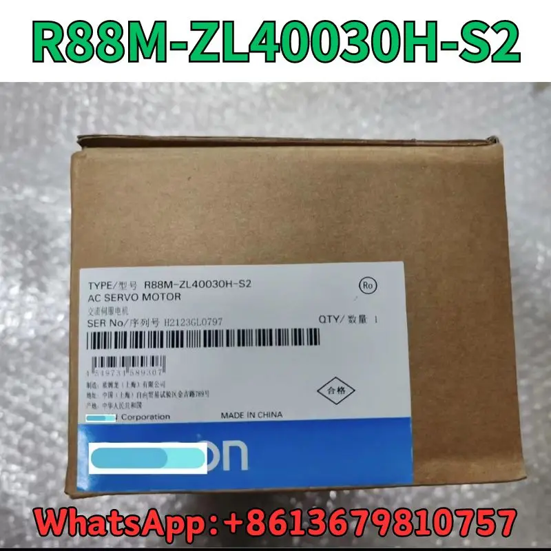 

New Motor R88M-ZL40030H-S2 Fast Shipping