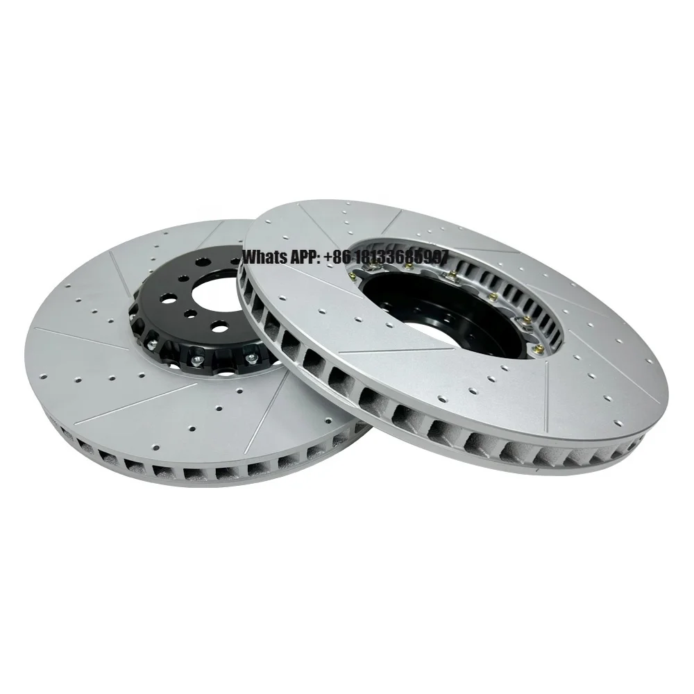 

China Big Upgrade Brake Kit 5 Holes Painted Front Brake Disc for Mercedes Benz C63 W204 W205 W212 W220 W221 360*36MM