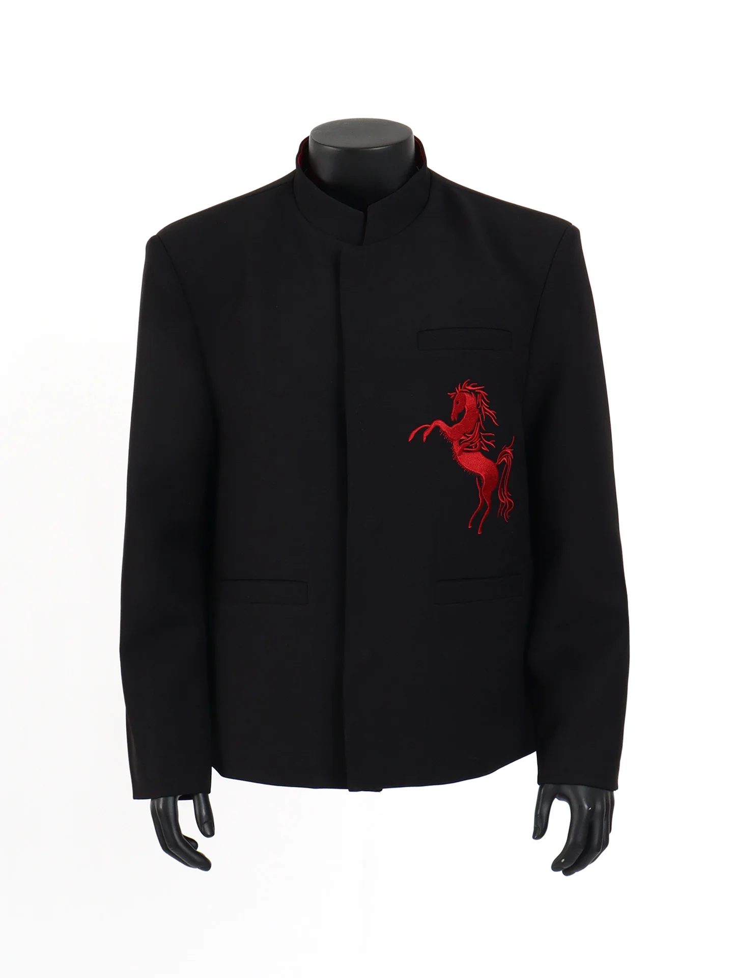 

Новый китайский мужской костюм-пиджак с вышивкой, повседневный, модный, осенний, молодежный, свободного кроя, на одной пуговице