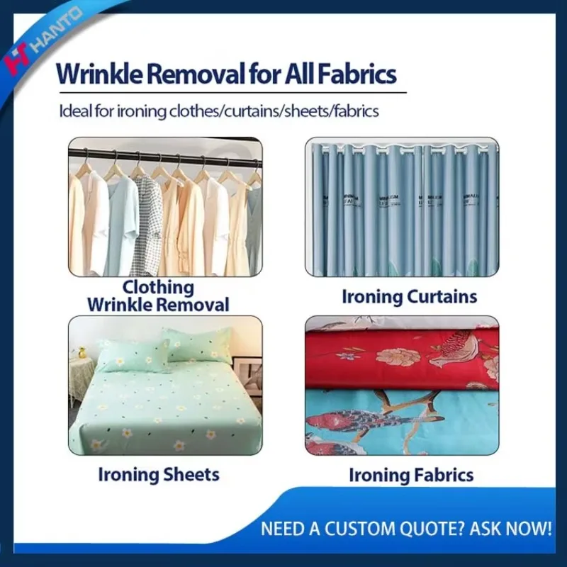 Commercial Use Automatic Water Saving Heavy Duty Steam Iron Industrial Garment Steamer for Curtains