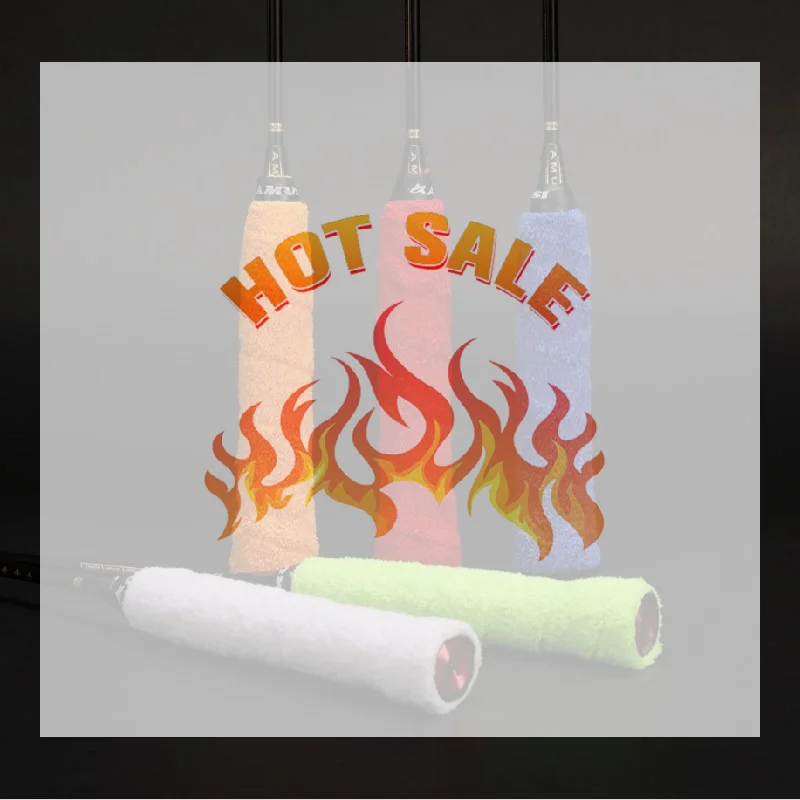 1/3 قطعة منشفة الغراء قبضة مضرب تنس الريشة Overgrips الشريط مضرب قبضة قبضة عدم الانزلاق الشريط الفرقة عرق الريشة