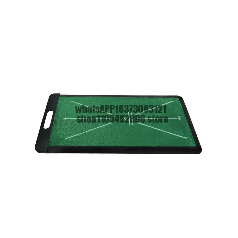 Display Traces Golf Strike Pad Cut Swing Practitioner Indoor Home Batting Training Practice Blanket