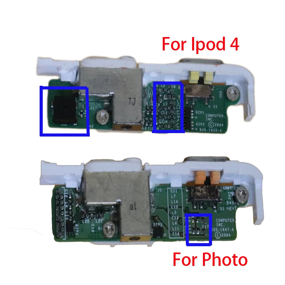 Kopfhörer-Audio-Buchse Halteschalter-Modul Kabel-Flex für iPod 4. Generation iPod Color Photo 20g 30gb 40gb 60gb 632 0346 0322 0260 – Detail 5