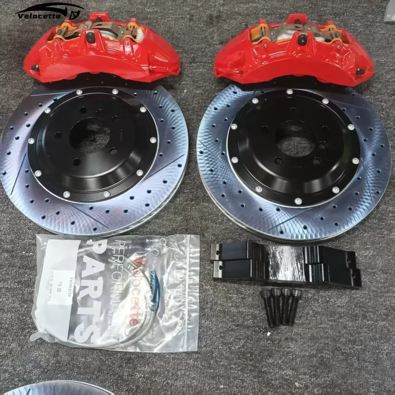 for Porsche 997 996 E92 M3 F36 S2000 Golf 5 GTI New Big Brake Kit 6 Piston V6 Applicable 18 Inch Wheels 355mm Disc