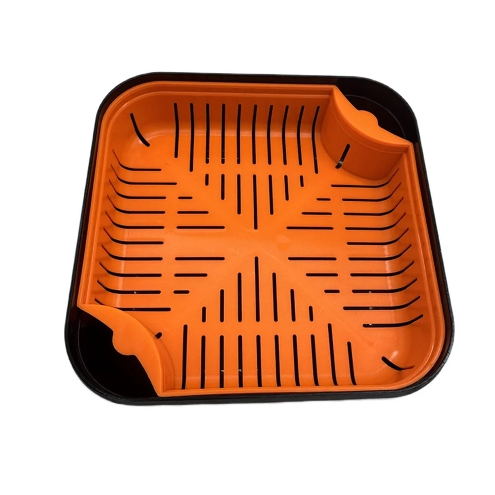 Fishing Bait Box with Built-in Frame and Drain Basket Offering Organized Storage and Drainage for Carp Live Bait