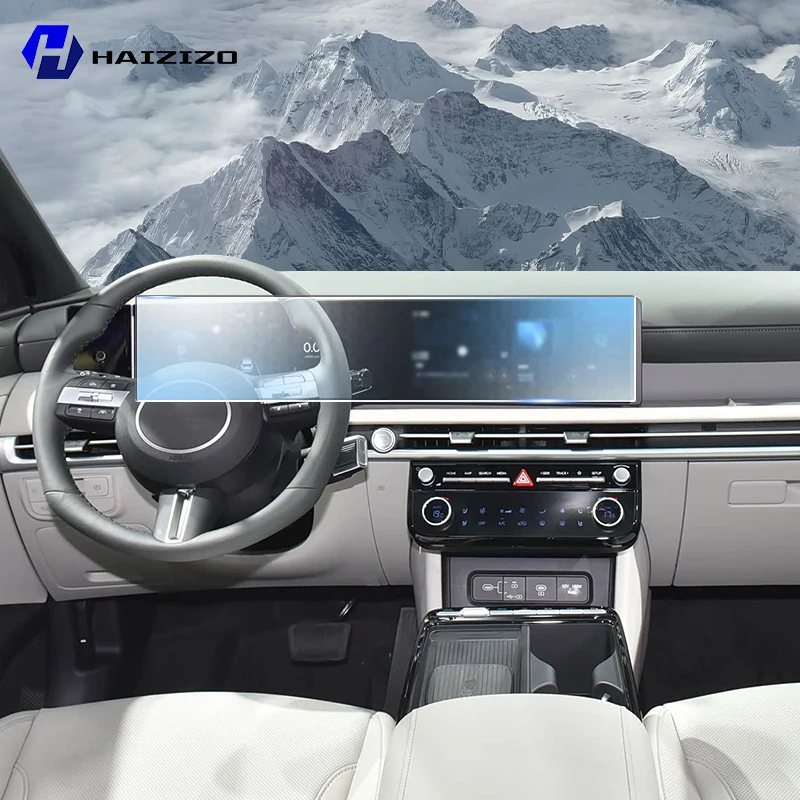 For Hyundai Tucson 2024-2025 Car interior Matte Screen Protector console GPS Navigation LCD screene TPU film Scratch resistant