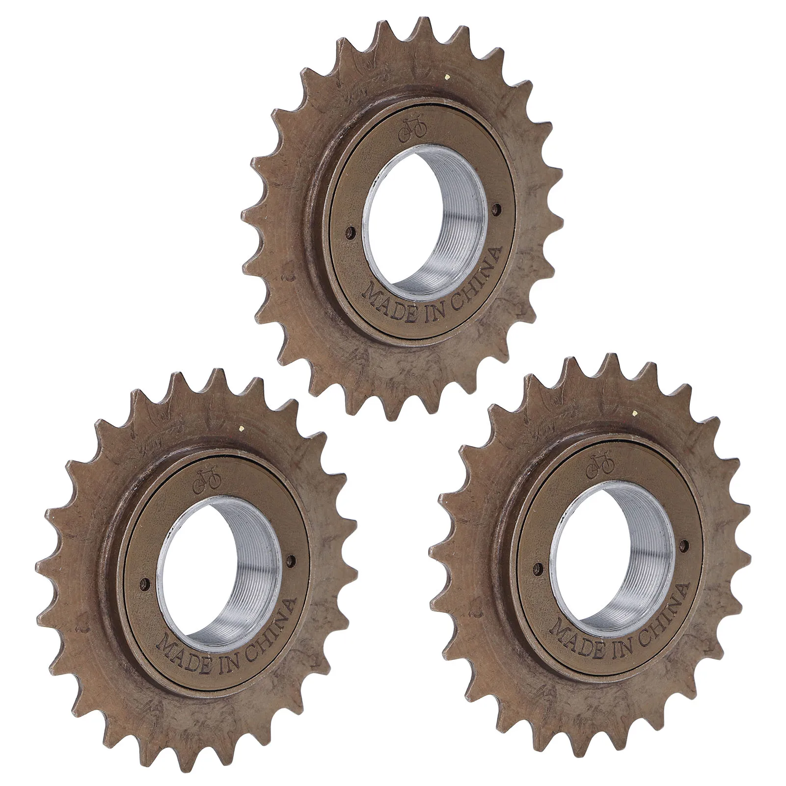 

24T Bike Single Speed Flywheel Threaded One Speed Bicycle Freewheel Cycling Replacement Accessory