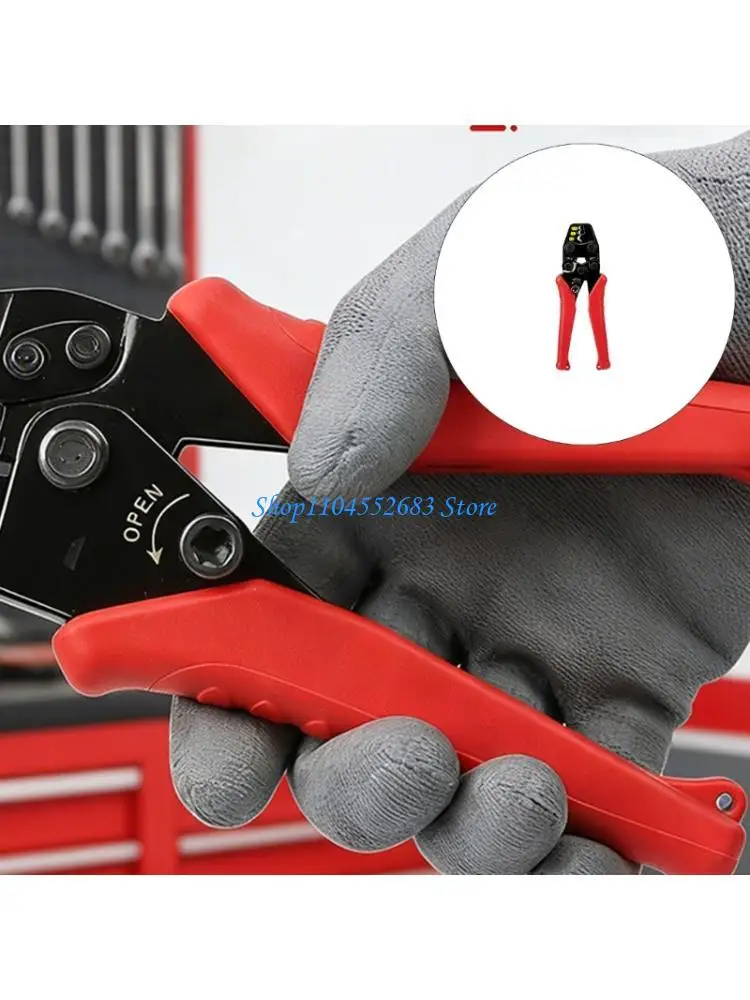Ergonomic Handle Ratchet Crimping Pliers For Home Appliances And Auto Repair