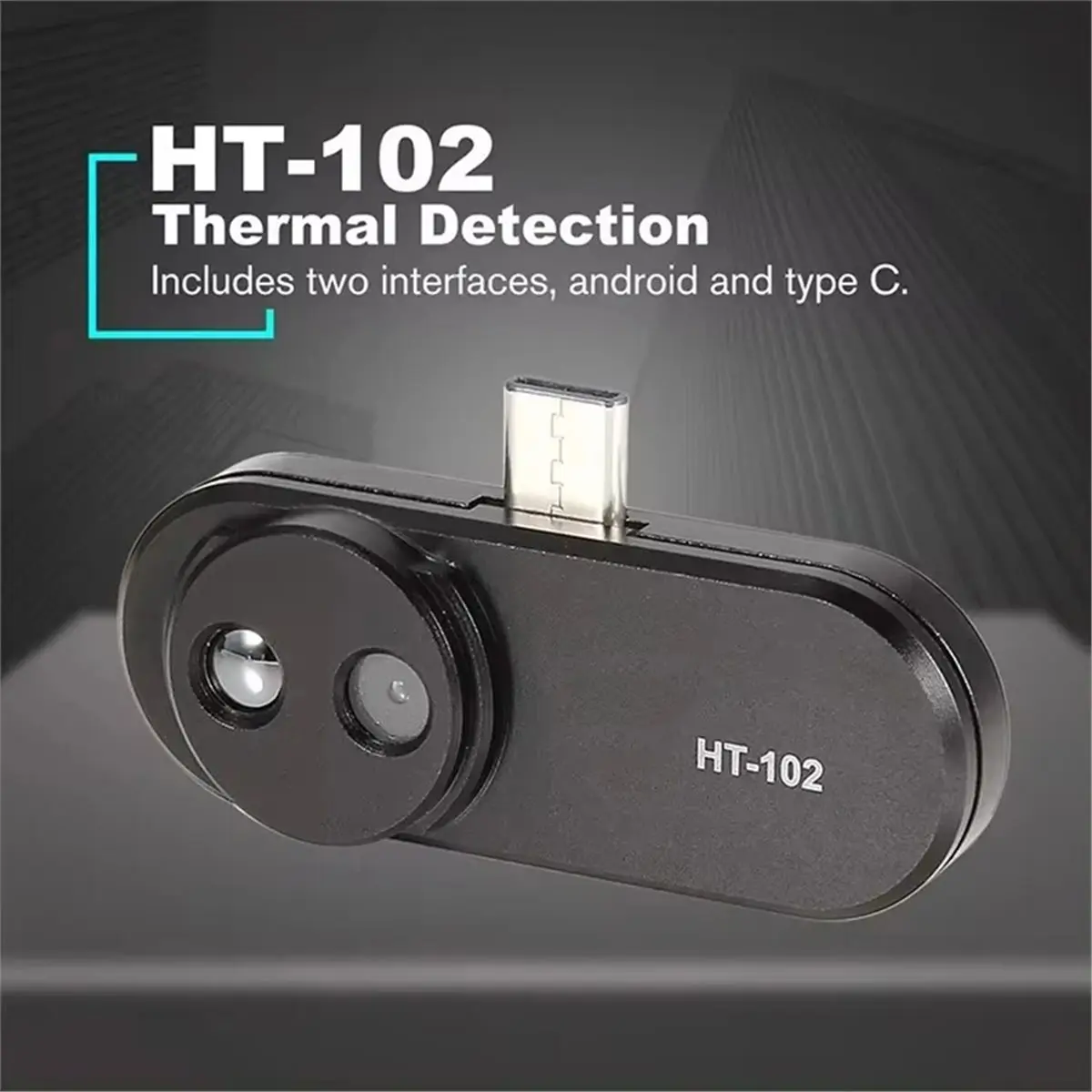 DT85 HOT Mobile Thermal Camera USB Type-C Android Mobile Phone Devices HT-102 32x32 Infrared Thermal Imager Temperature -20-300℃