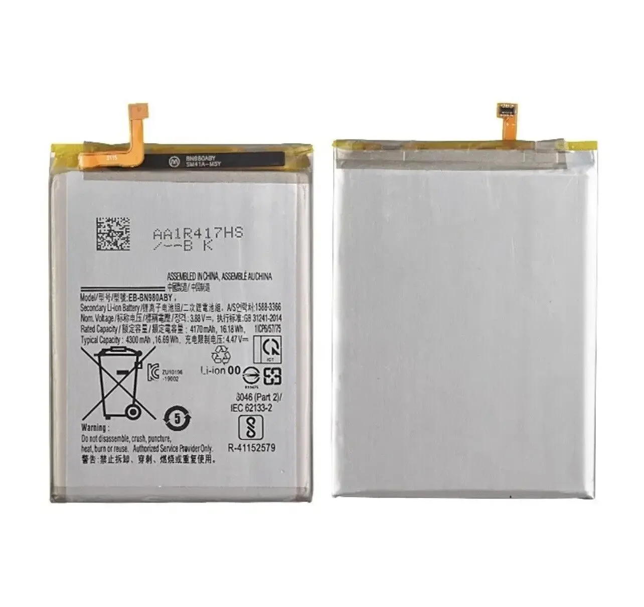 Battery Replacement For Samsung Galaxy Note 5 8 9 10 plus 20  20 Ultra