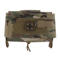 Compact Trauma Pouch V3 GEN3 Agilit Style MD2 IFAK Tactical Medical First Aid Bag for Hunting Vest Plate Carrier Waist Belt Gear