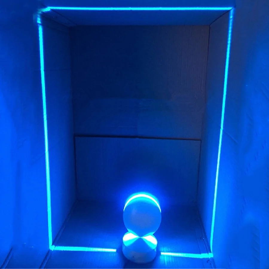 Lampada da parete a LED a fascio stretto RGB per esterni davanzale della finestra corridoio porta finestra applique per KTV Hotel Garage ristorante Decor