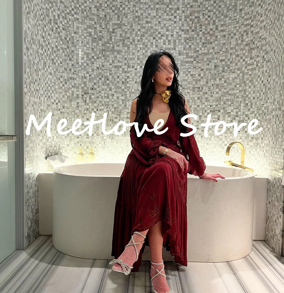 Meetlove-vestidos elegantes personalizados para mujer, vestidos para ocasiones formales, vestidos de lujo de noche, vestidos largos con cremallera 2024