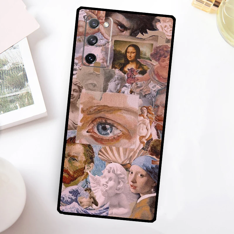 Renaissance art Painting Case For Samsung Galaxy S24 Ultra S21 S22 S23 Plus S20 FE S8 S9 S10 Note 10 20 Ultra Cover