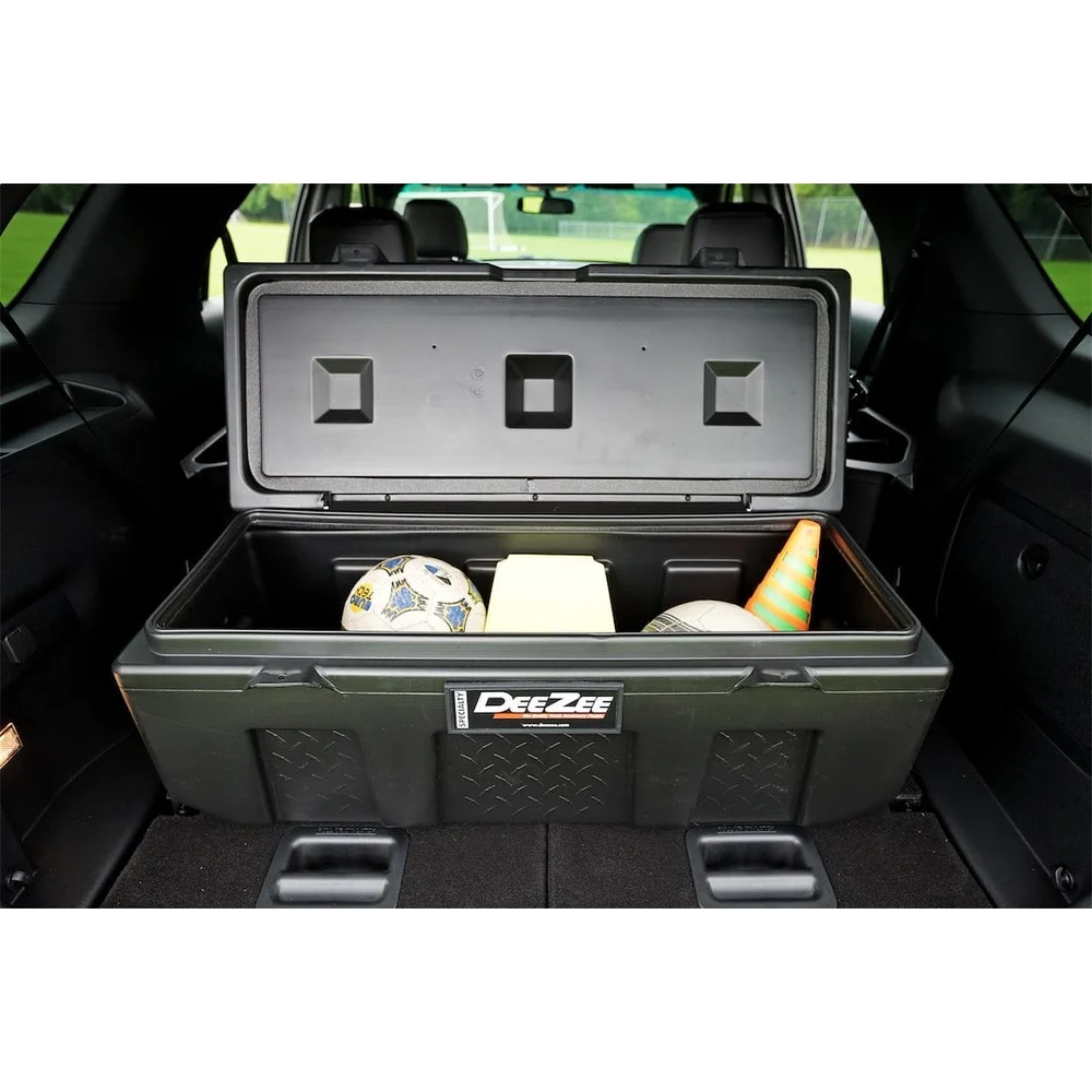 Universal Poly Chest Tool Box Utility Storage Lightweight Truck Boat Trailer Garage Workshop Dorm Room Barn 3.6cu-ft Capacity