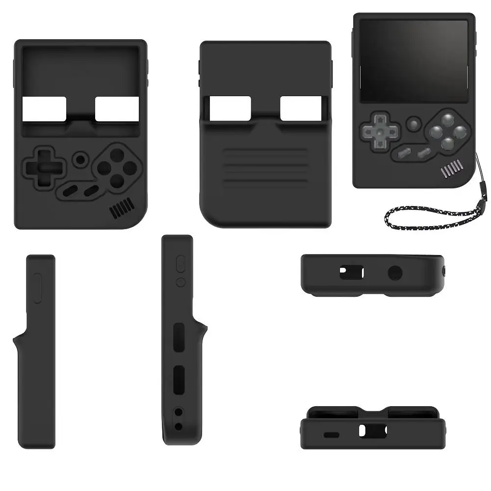 Custodia protettiva in Silicone per ANBERNIC RG35XX scatola portaoggetti per Console di gioco portatile Open Source protezione a tutto tondo a 360 gradi