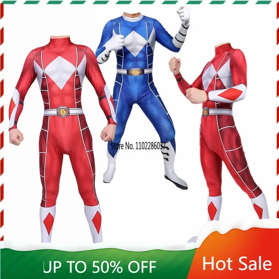 Adult Kids Power Samurai Sentai Rangers Shinkenger Costume Jumpsuit Superhero Cosplay Party Suit Halloween Birthday Zentai