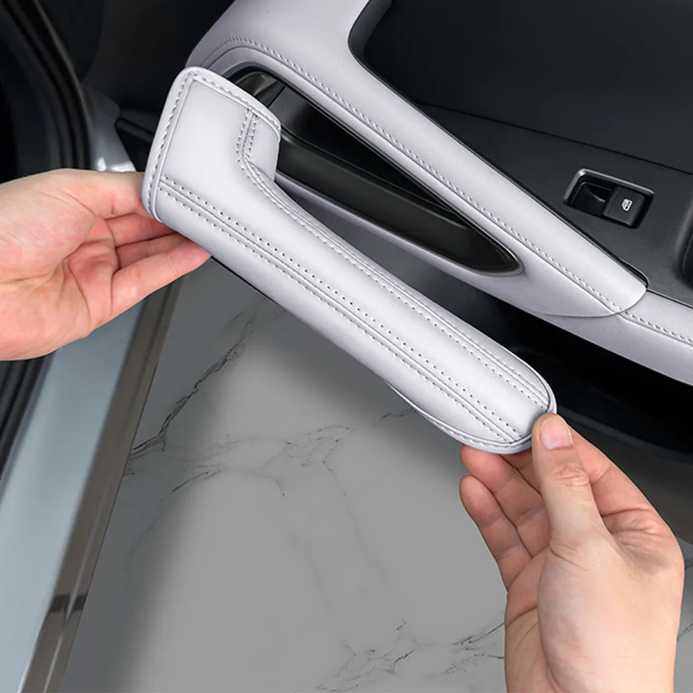 

3 шт. для BYD Atto 2 Yuan UP 2024 2025 дверная ручка перчатки внутренняя модификация дверная панель ручка кожаный защитный чехол