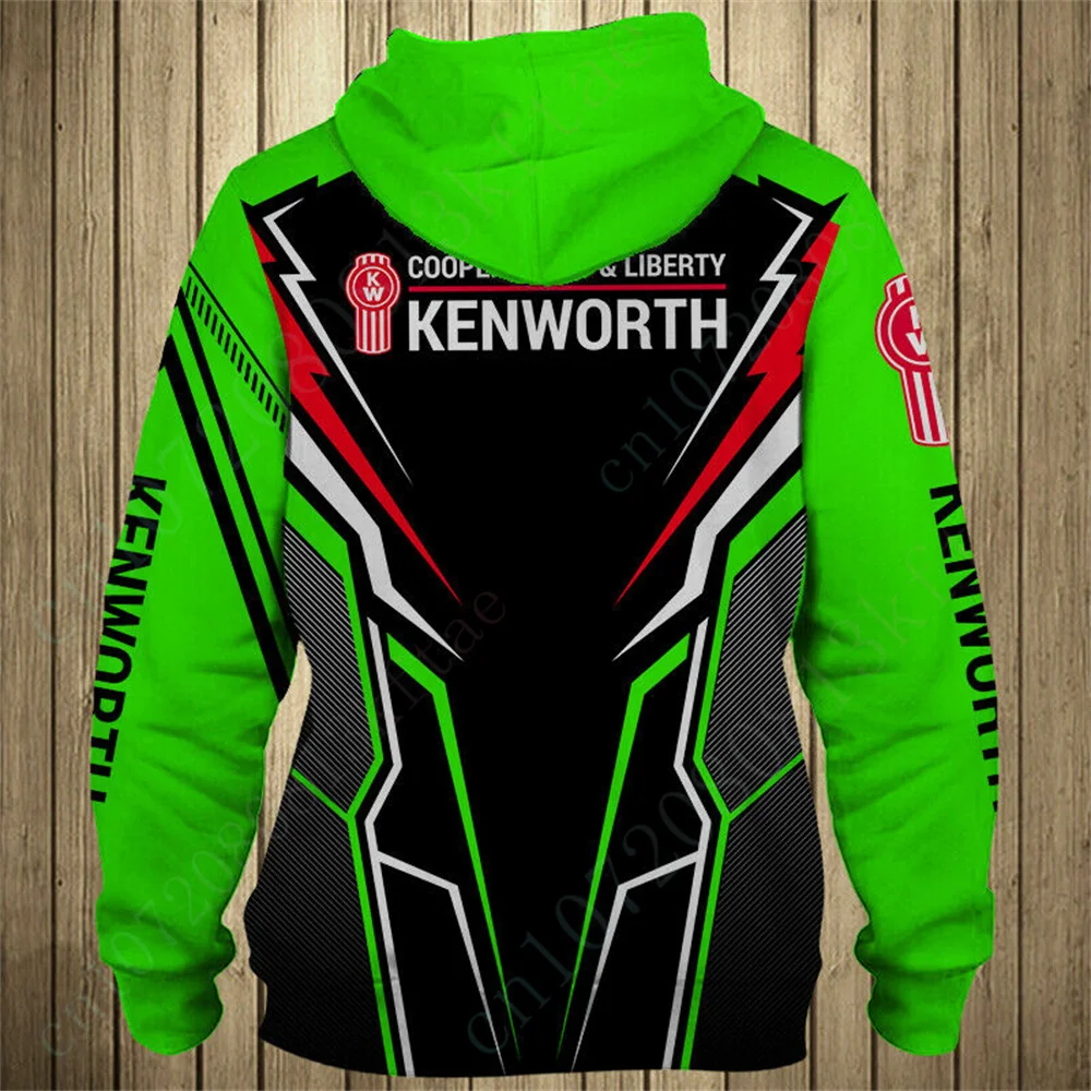 Kenworth Clothing Anime Hoodies For Men Women Casual Sweatshirt 3D Printing Pullover Harajuku Hoodies Unisex Oversize Zip Hoodie