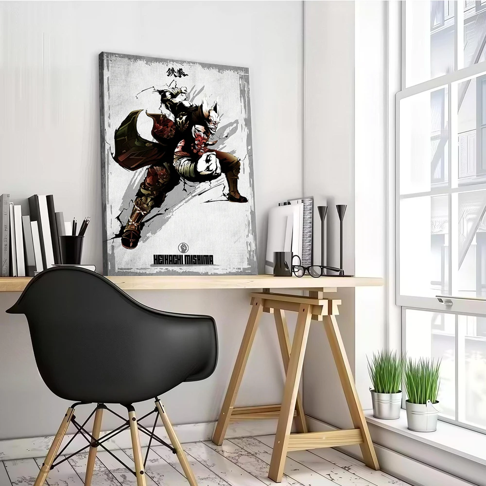 TEKKEN Canvas Wall Art Posters Personalized Photo Printing for Room Decoration Aesthetics Bathroom Decor Luxury Home Decorations
