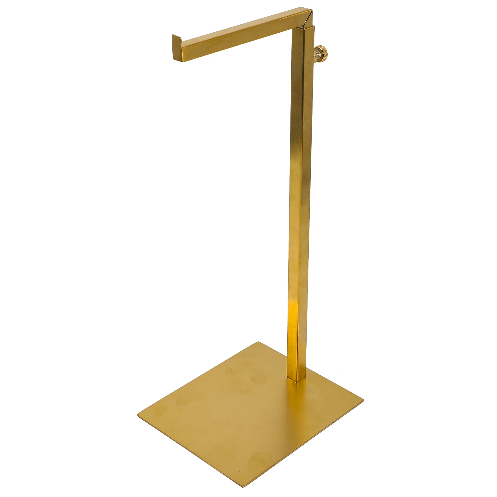 

Stainless Steel Display Stand Hanger for Bags Purse Organizer Rack with Smooth Surface Saves Space Closet Handbag HOLDER