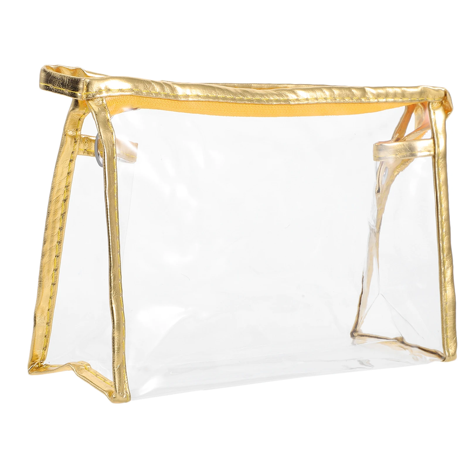 

Stylish Transparent Case Zipper Large Capacity Thin Stationery Organizer Exam Kids Girls Clear Pen Holder Easy Clean Heavy Duty