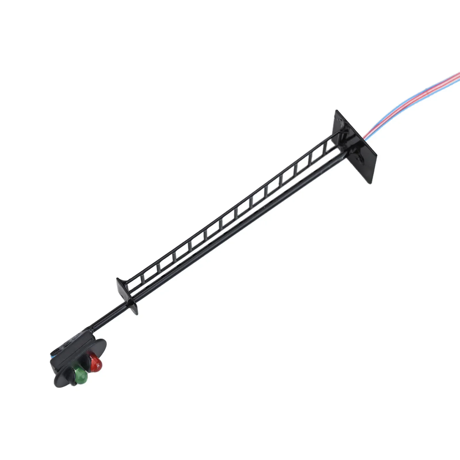 5pcs Signal Light Model Train Model Signal Light DIY Scene Ornaments HO Scale Model Train Railroad LED Signals Pedestrian Lamp