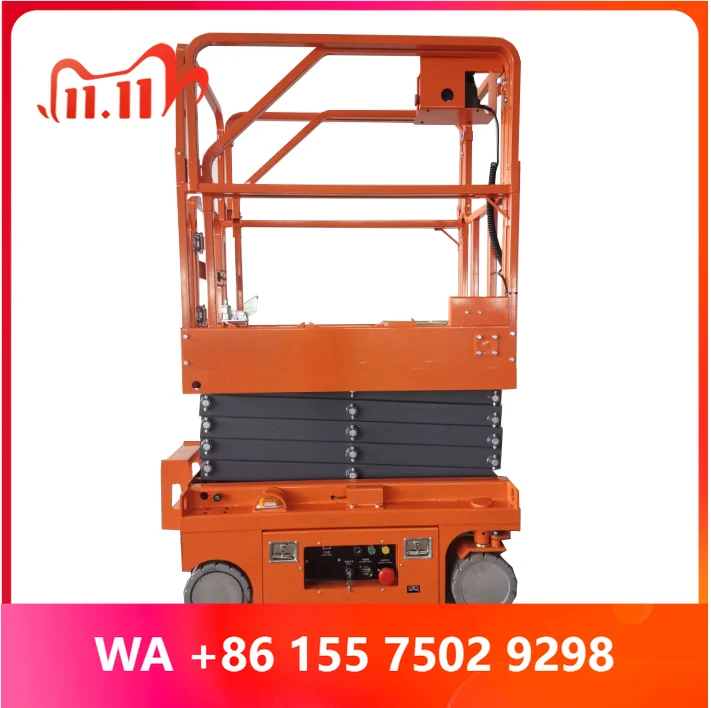 300kgs 660lbs Self Propelled Mini Working Platform